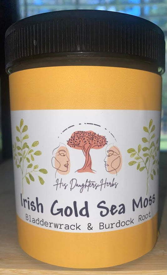 Gold Irish Sea Moss Gel